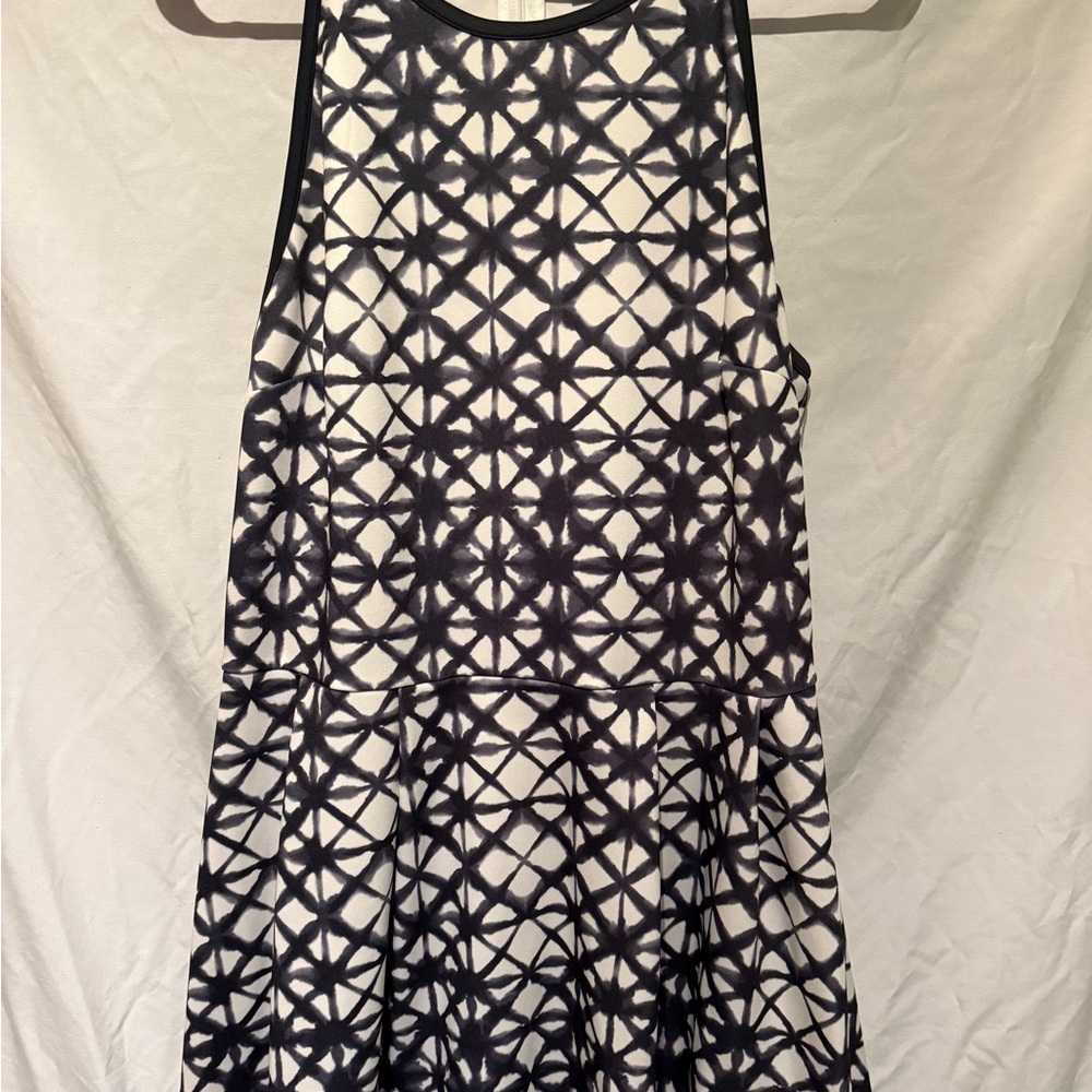 Mossimo Supply Co. Black and White Patterned Dress